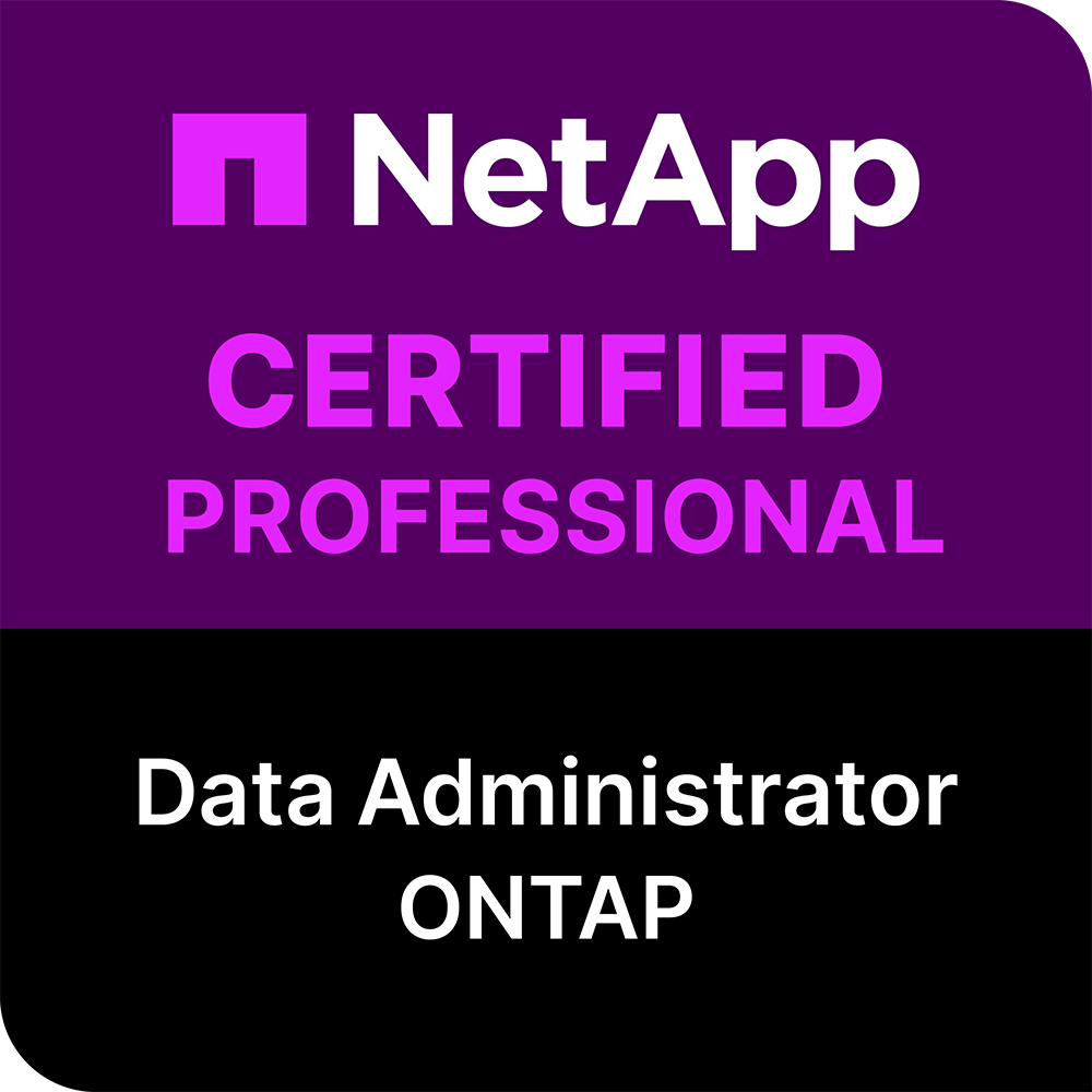 NetApp Data ONTAP Admin
